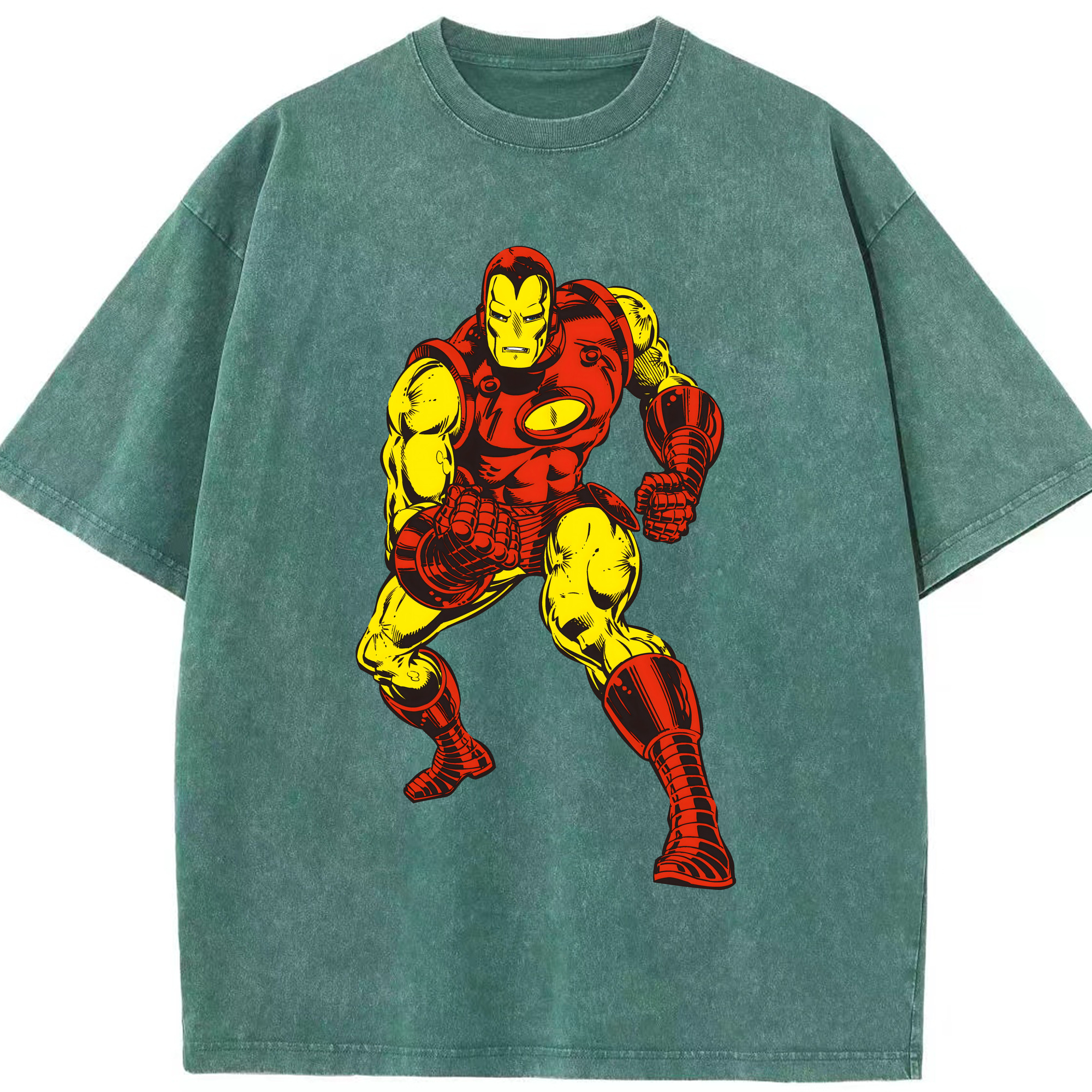 （画像用） アベンジャーズ The Avengers 綿100% ヴィンテージ風 半袖Tシャツ（フロントプリント）